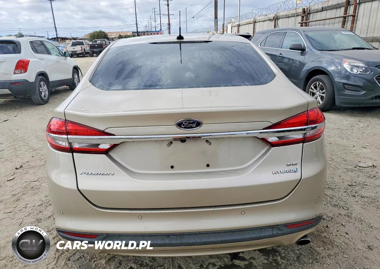 2018 Ford Fusion Se Hybrid VIN:3FA6P0LU1JR257146 - 6