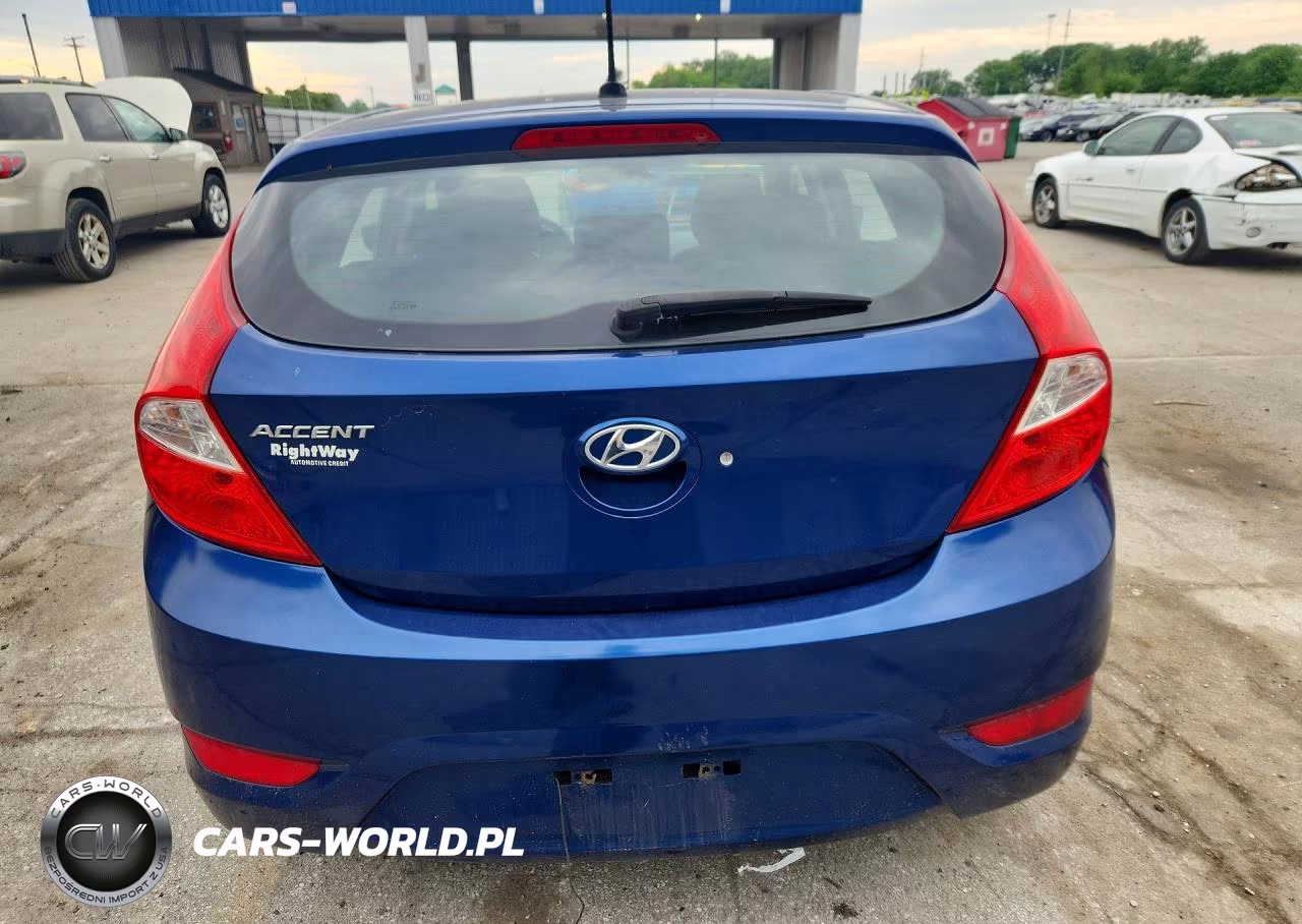 2017 Hyundai Accent Se VIN:KMHCT5AE7HU313297 - 6