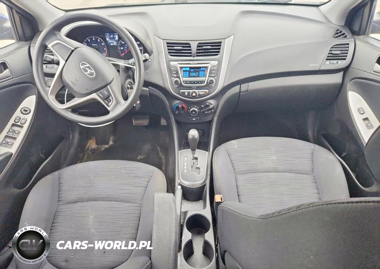 2017 Hyundai Accent Se VIN:KMHCT5AE7HU313297 - 8