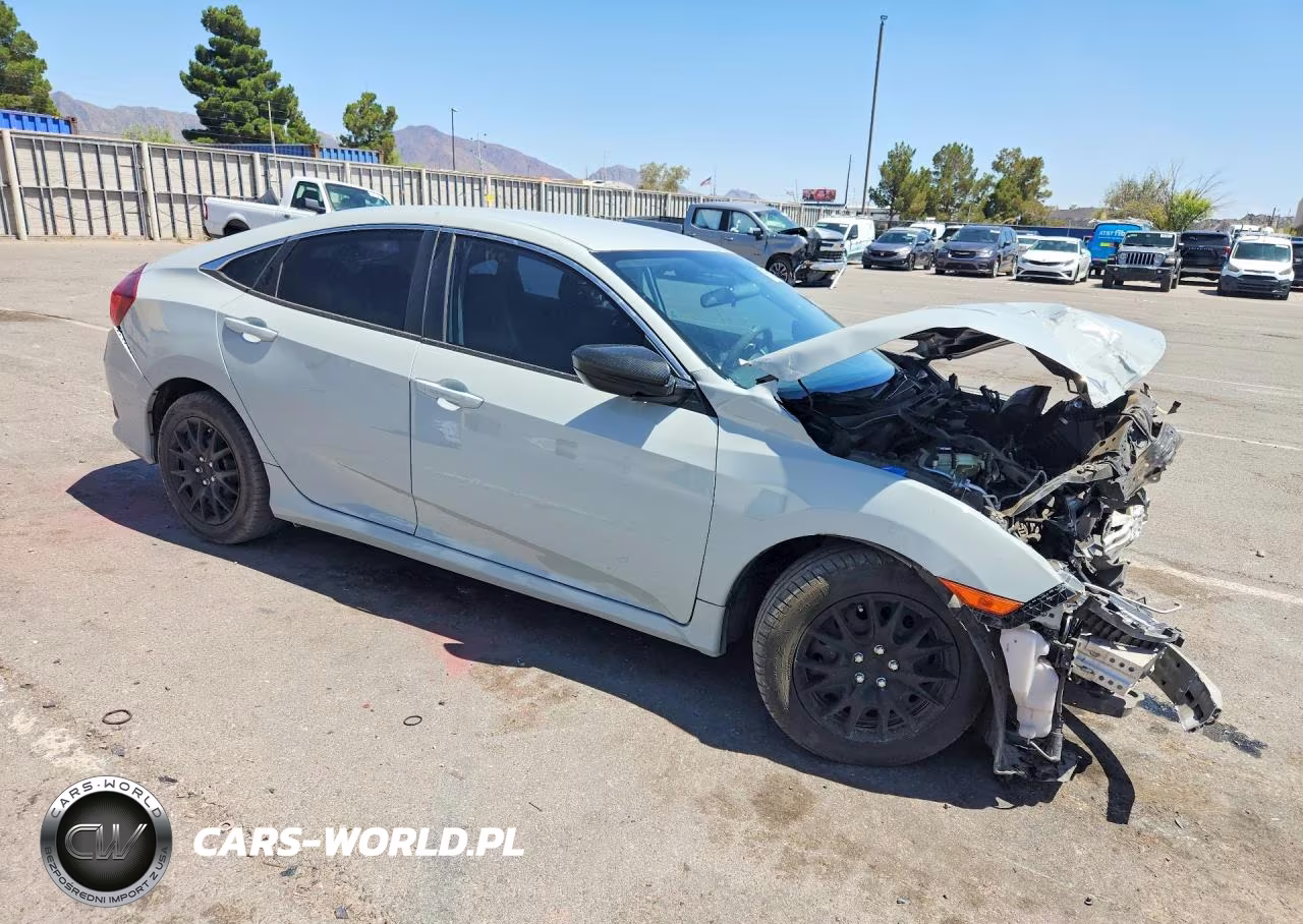 2018 Honda Civic Lx VIN:19XFC2F56JE008631 - 4