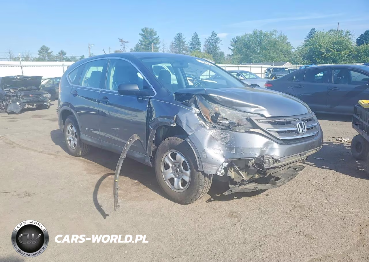 2013 Honda Cr-V Lx VIN:2HKRM4H3XDH633227 - 4
