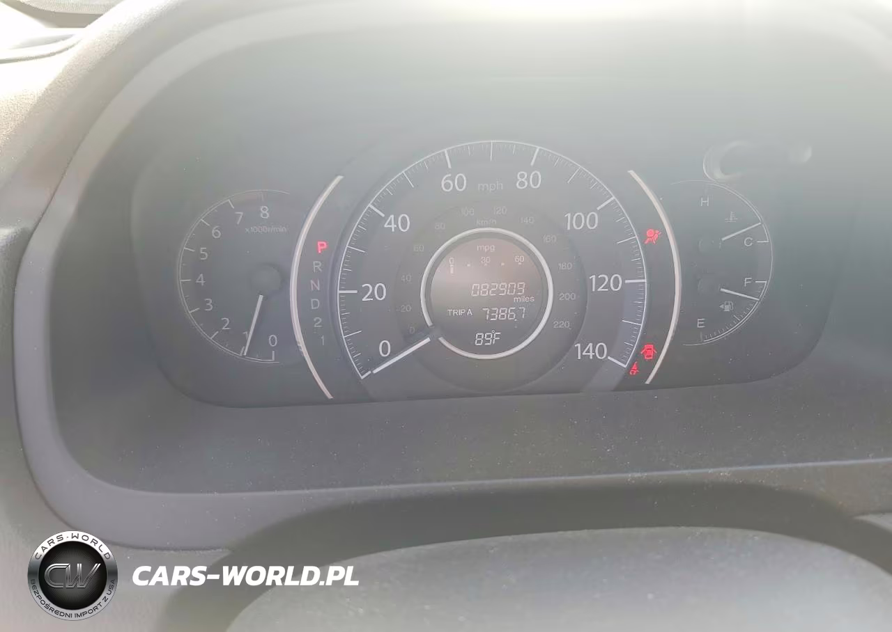 2013 Honda Cr-V Lx VIN:2HKRM4H3XDH633227 - 9