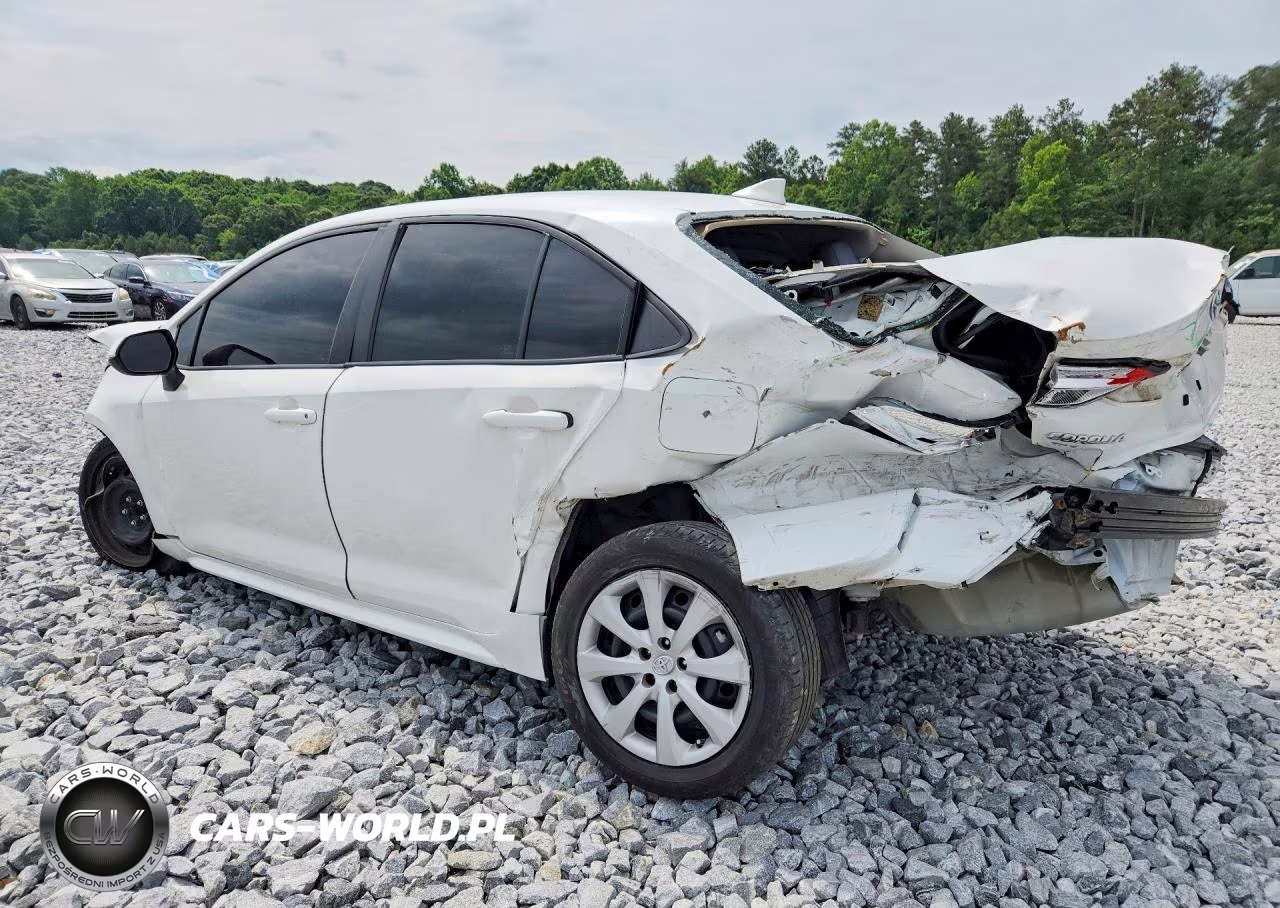 2021 Toyota Corolla Le VIN:5YFEPMAE8MP243831 - 2
