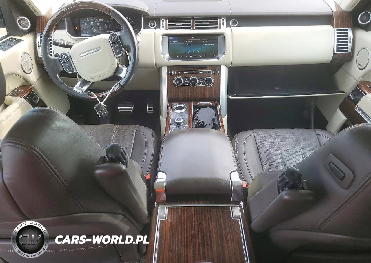 2017 Land Rover Range Rover Supercharged VIN:SALGS5FE3HA361567 - 8