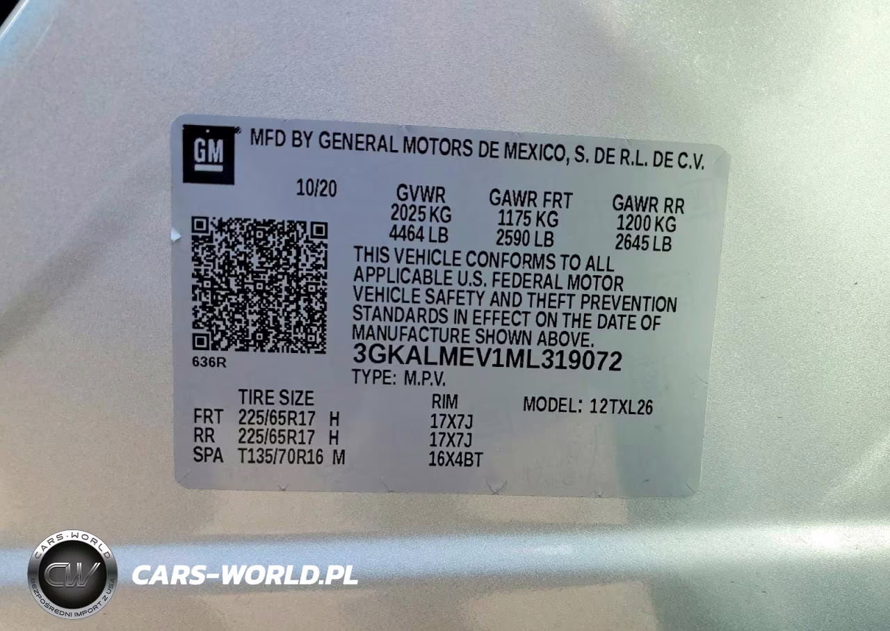 2021 GMC Terrain Sle VIN:3GKALMEV1ML319072 - 13