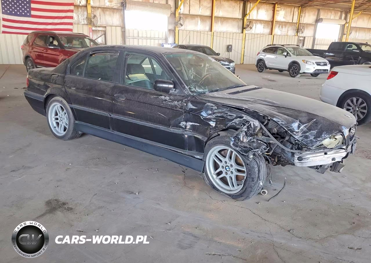 2000 BMW 740 I Automatic VIN:WBAGG8342YDN80439 - 4