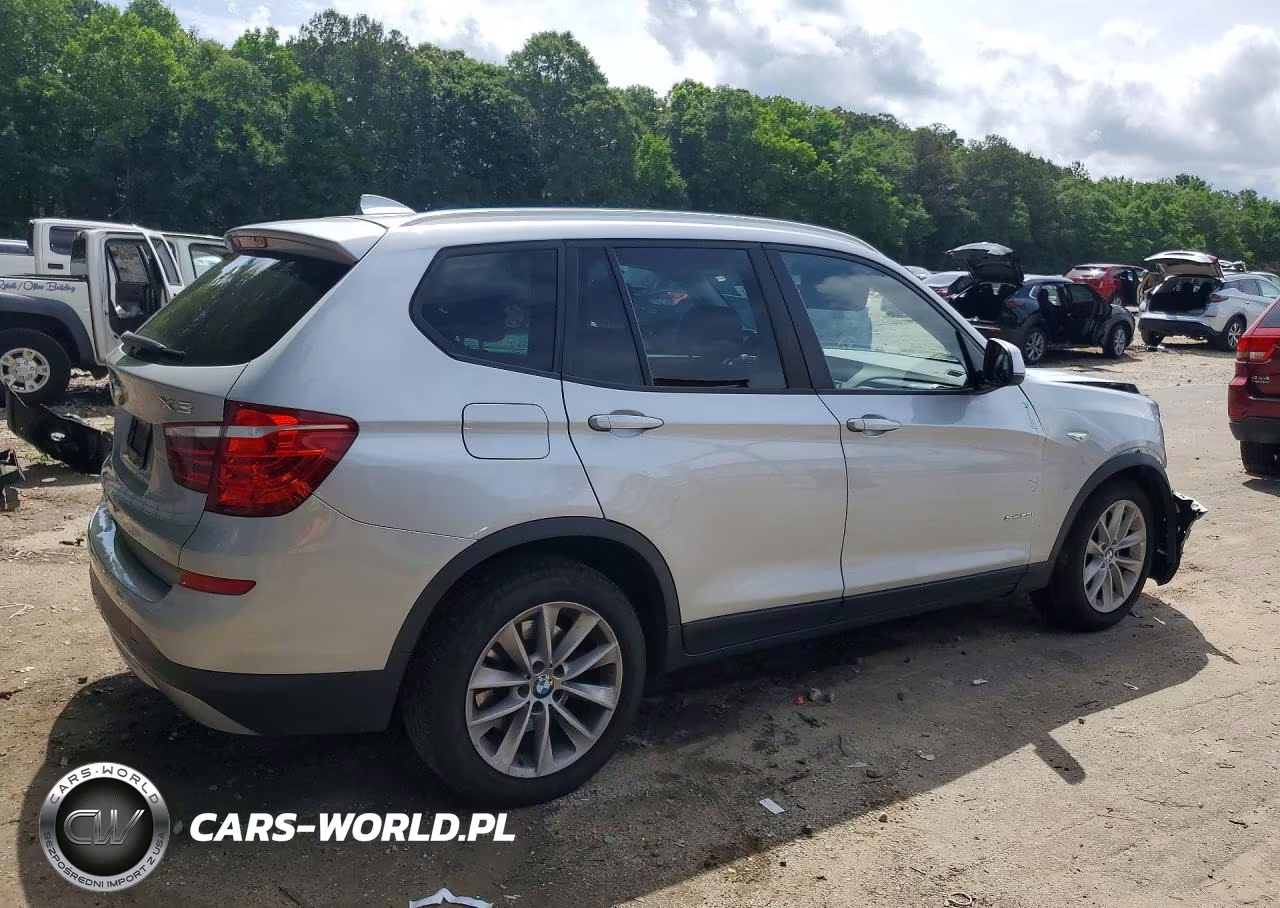 2017 BMW X3 Sdrive28I VIN:5UXWZ7C33H0X40067 - 3