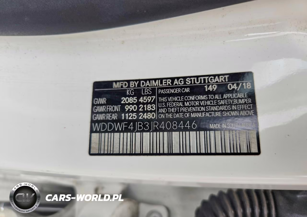 2018 Mercedes-Benz C 300 VIN:WDDWF4JB3JR408446 - 12