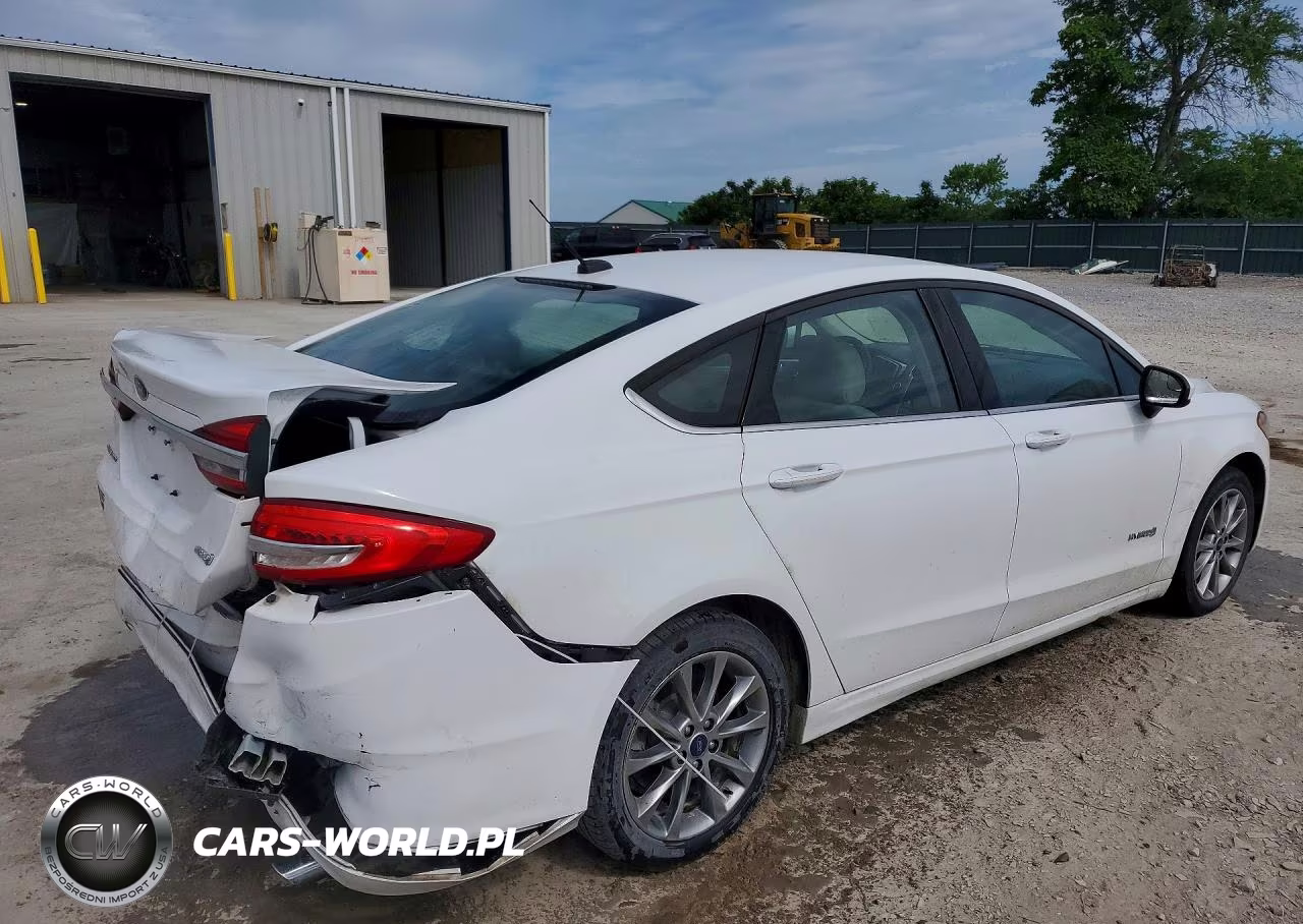 2017 Ford Fusion S Hybrid VIN:3FA6P0UU7HR330755 - 3