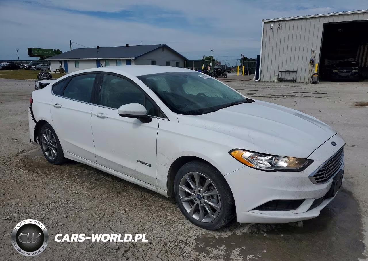 2017 Ford Fusion S Hybrid VIN:3FA6P0UU7HR330755 - 4