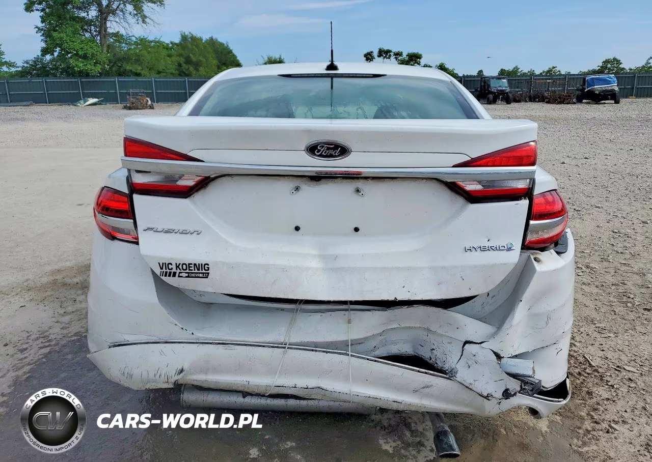 2017 Ford Fusion S Hybrid VIN:3FA6P0UU7HR330755 - 6