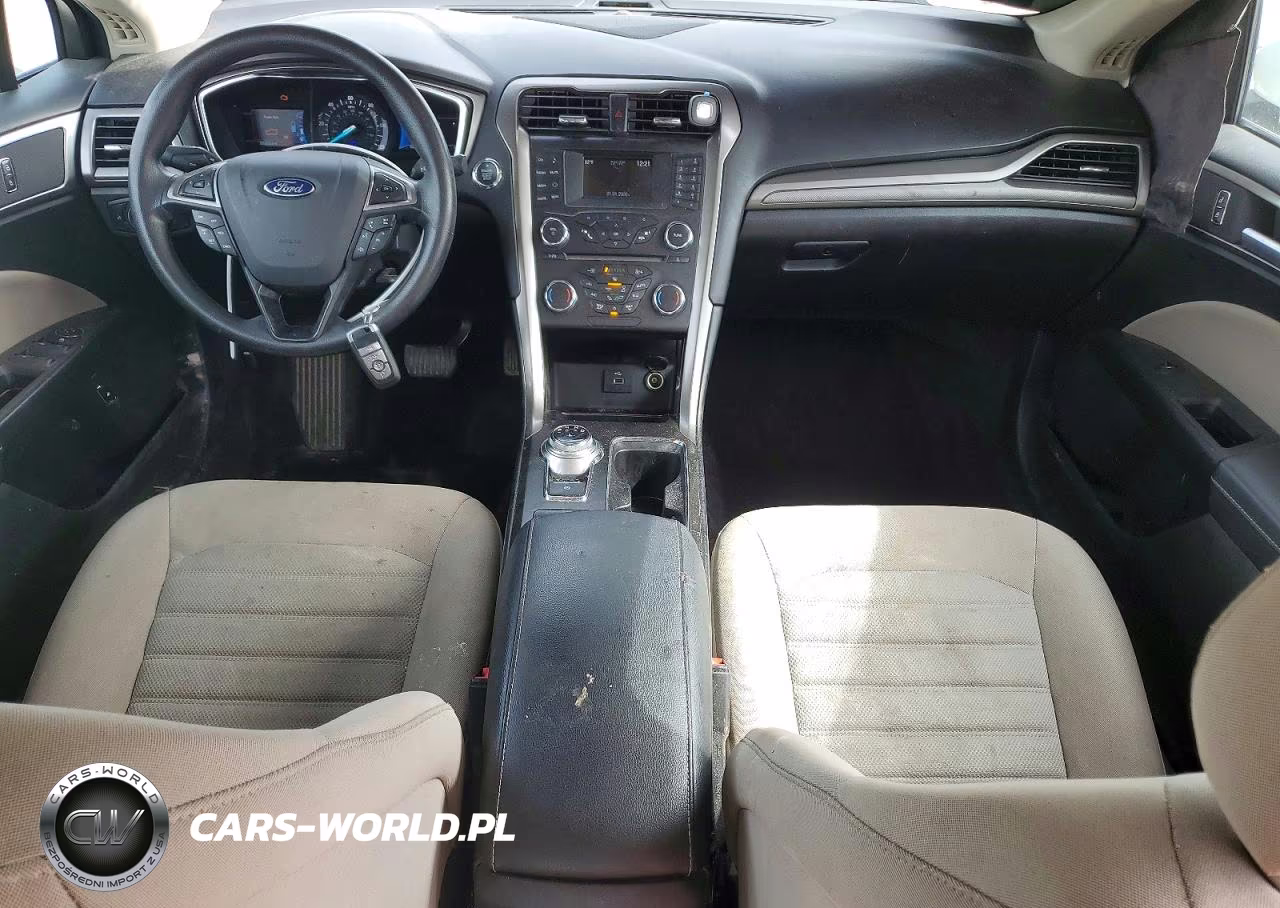 2017 Ford Fusion S Hybrid VIN:3FA6P0UU7HR330755 - 8