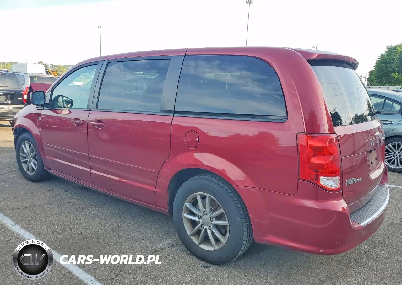 2014 Dodge Grand Caravan Se VIN:2C4RDGBG5ER459908 - 2