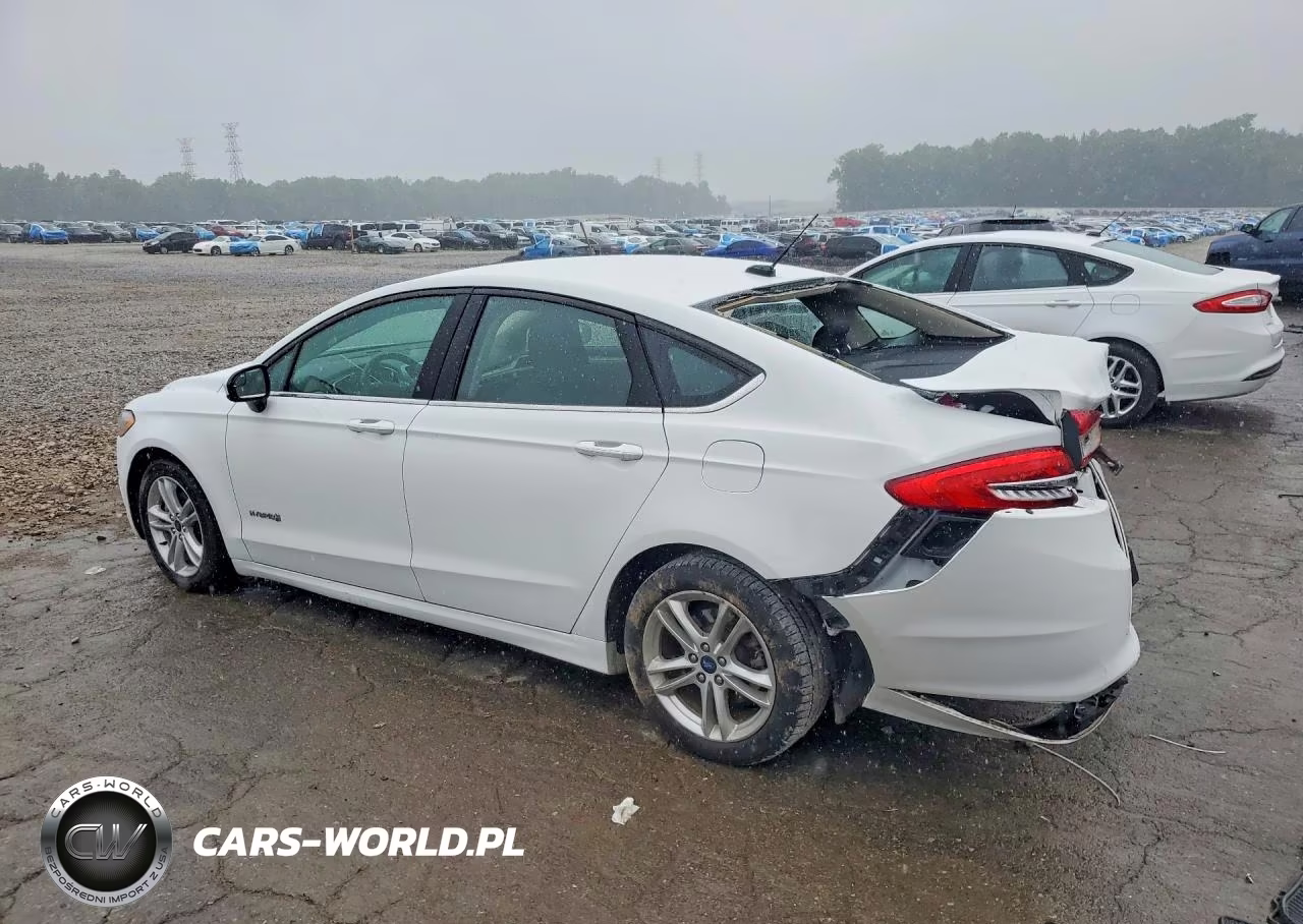 2018 Ford Fusion Se Hybrid VIN:3FA6P0LU1JR117582 - 2