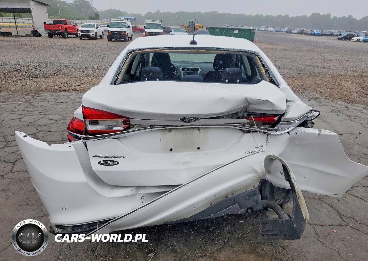 2018 Ford Fusion Se Hybrid VIN:3FA6P0LU1JR117582 - 6