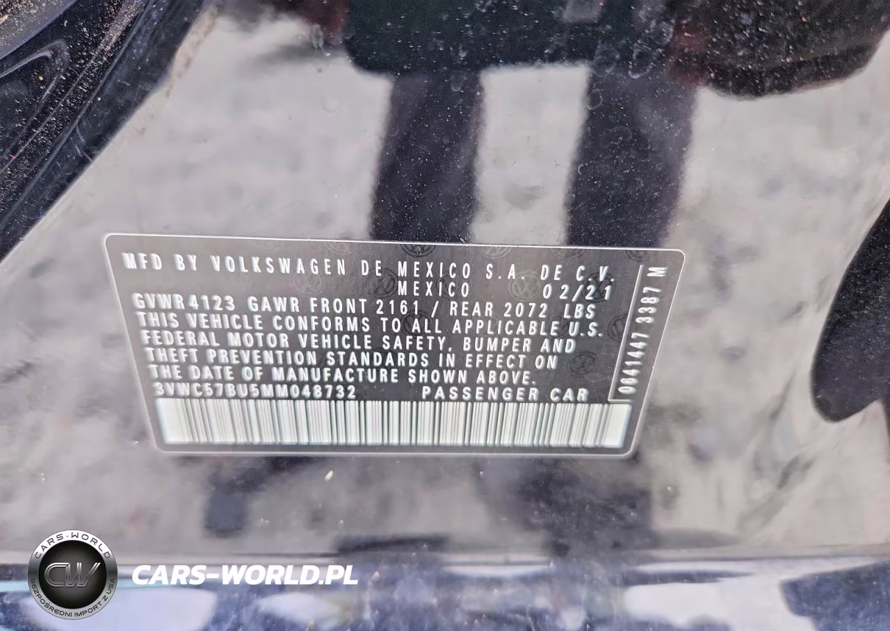 2021 Volkswagen Jetta S VIN:3VWC57BU5MM048732 - 12