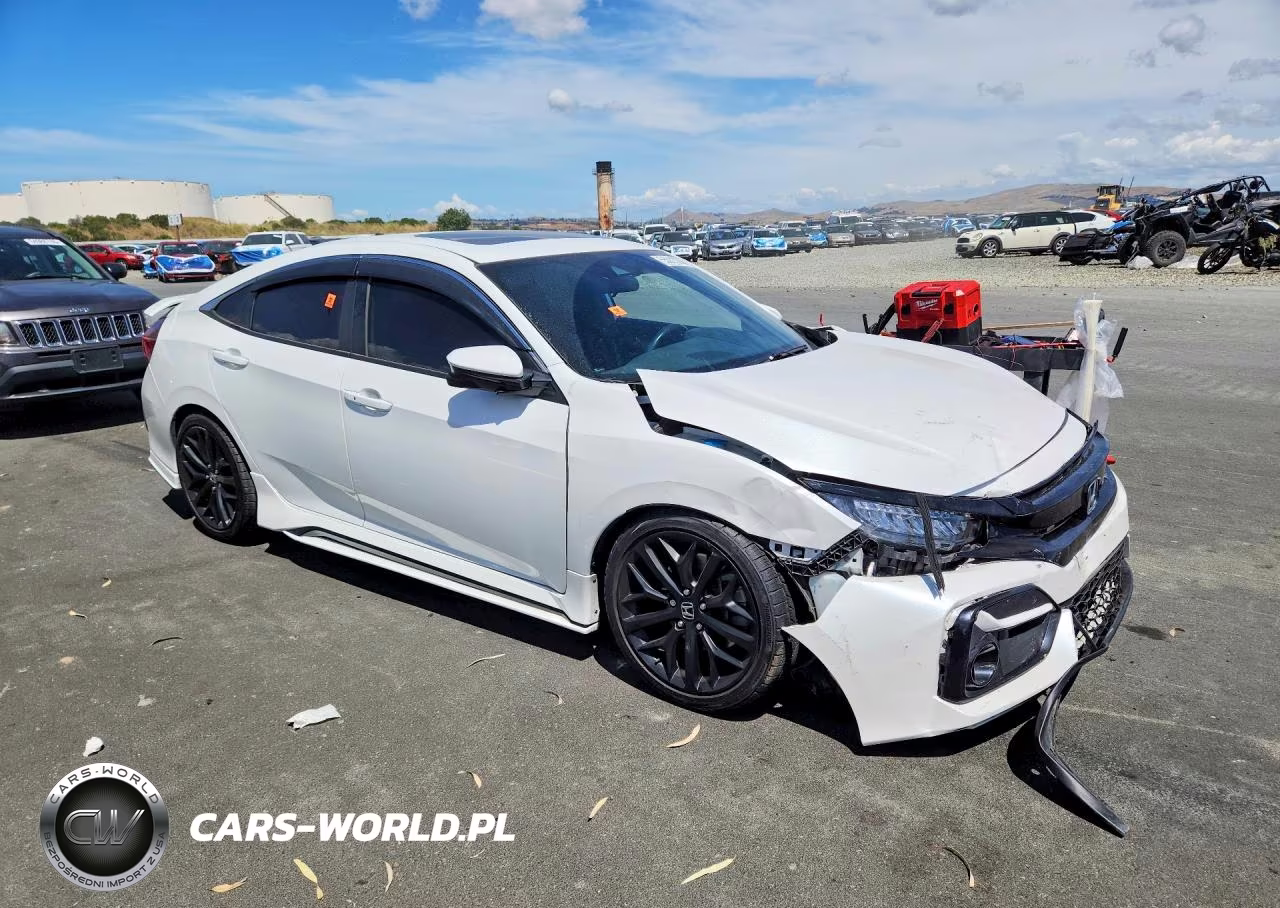 2020 Honda Civic Si VIN:2HGFC1E52LH704052 - 4