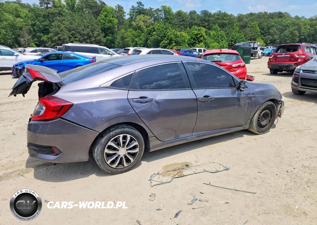 2019 Honda Civic Lx VIN:2HGFC2F68KH500531 - 3