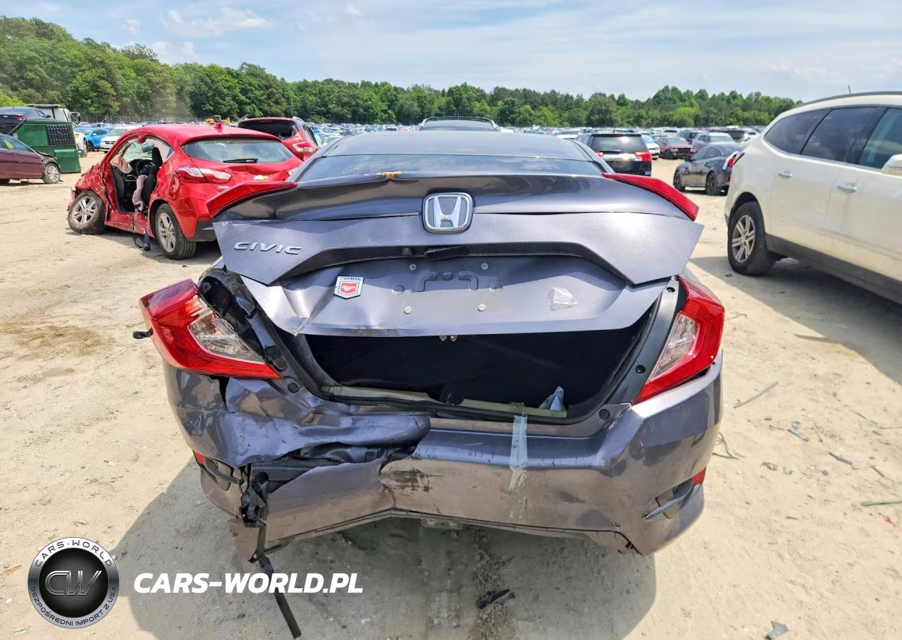 2019 Honda Civic Lx VIN:2HGFC2F68KH500531 - 6