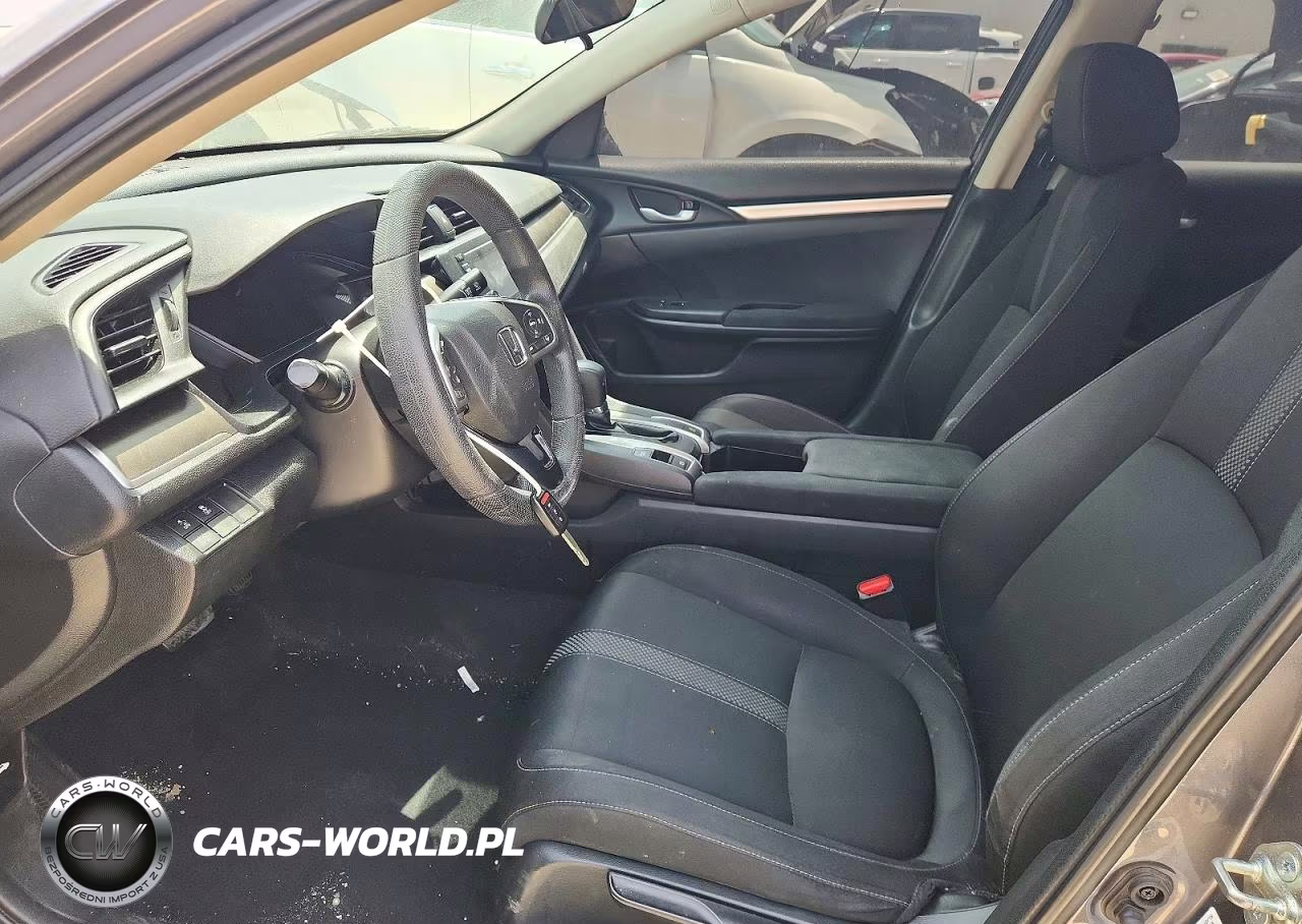 2019 Honda Civic Lx VIN:2HGFC2F68KH500531 - 7