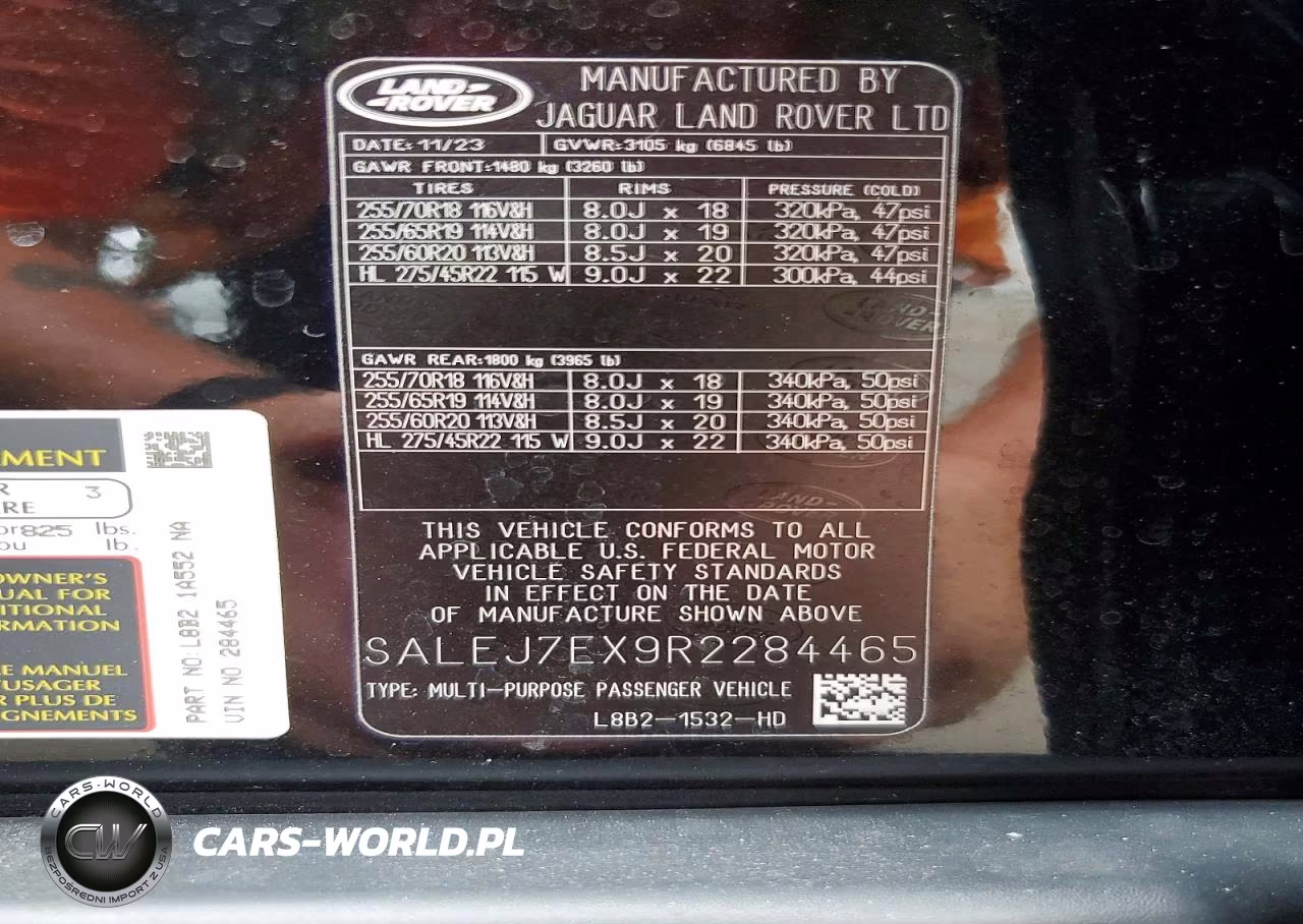 2024 Land Rover Defender 110 S VIN:SALEJ7EX9R2284465 - 14