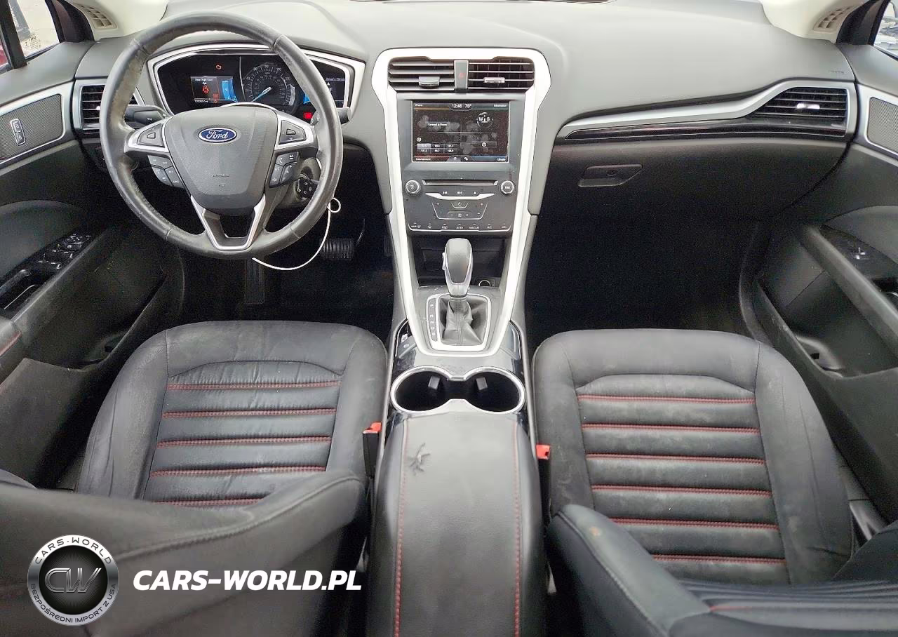 2014 Ford Fusion Se VIN:3FA6P0HD5ER355935 - 8