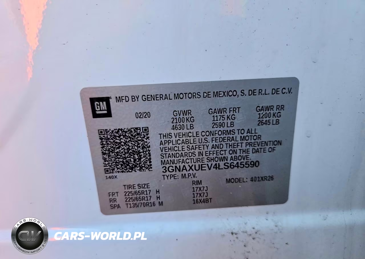 2020 Chevrolet Equinox Lt VIN:3GNAXUEV4LS645590 - 13