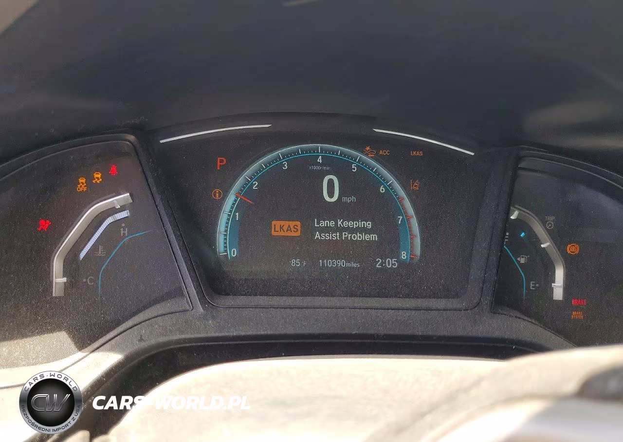 2019 Honda Civic Lx VIN:SHHFK7H3XKU211110 - 9