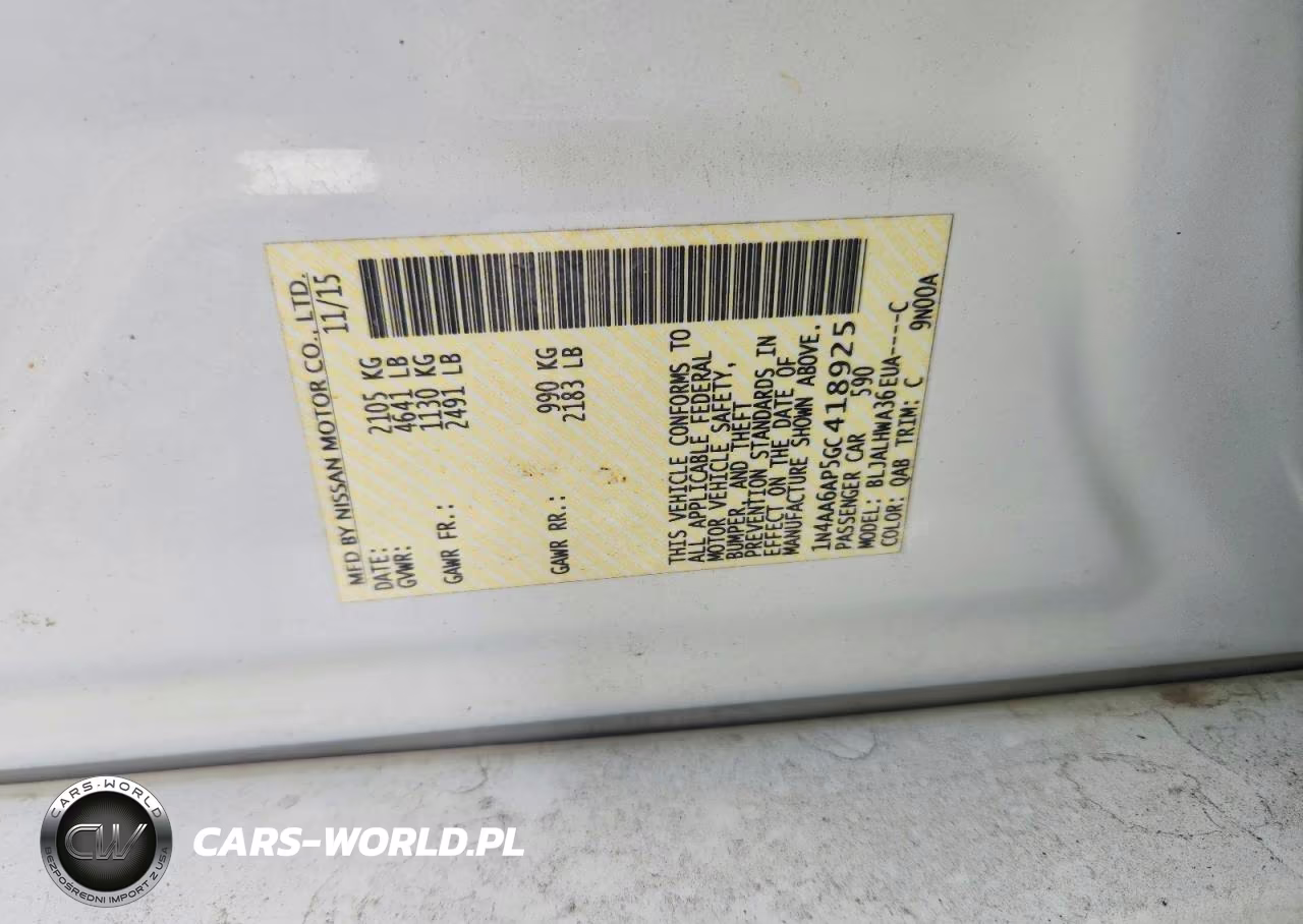 2016 Nissan Maxima Platinum VIN:1N4AA6AP5GC418925 - 12