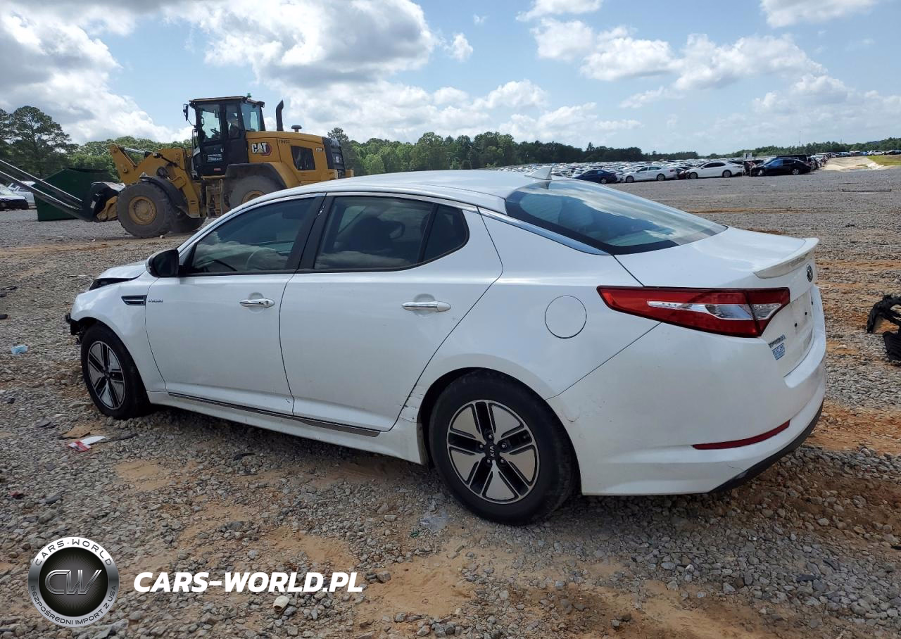 2013 Kia Optima Hybrid VIN:KNAGM4AD2D5053946 - 2
