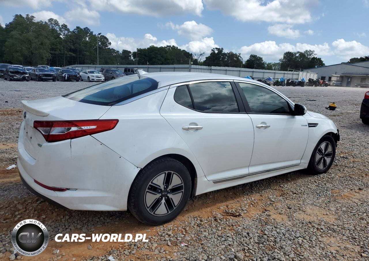 2013 Kia Optima Hybrid VIN:KNAGM4AD2D5053946 - 3