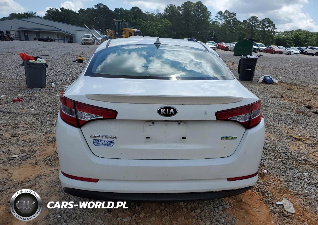 2013 Kia Optima Hybrid VIN:KNAGM4AD2D5053946 - 6