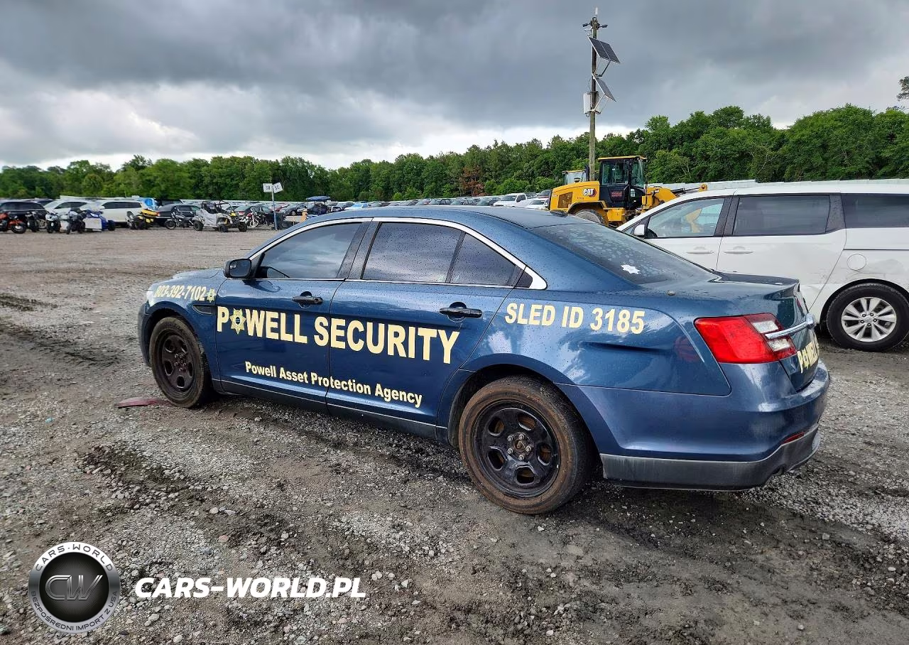 2013 Ford Taurus Police Interceptor VIN:1FAHP2M80DG131975 - 2
