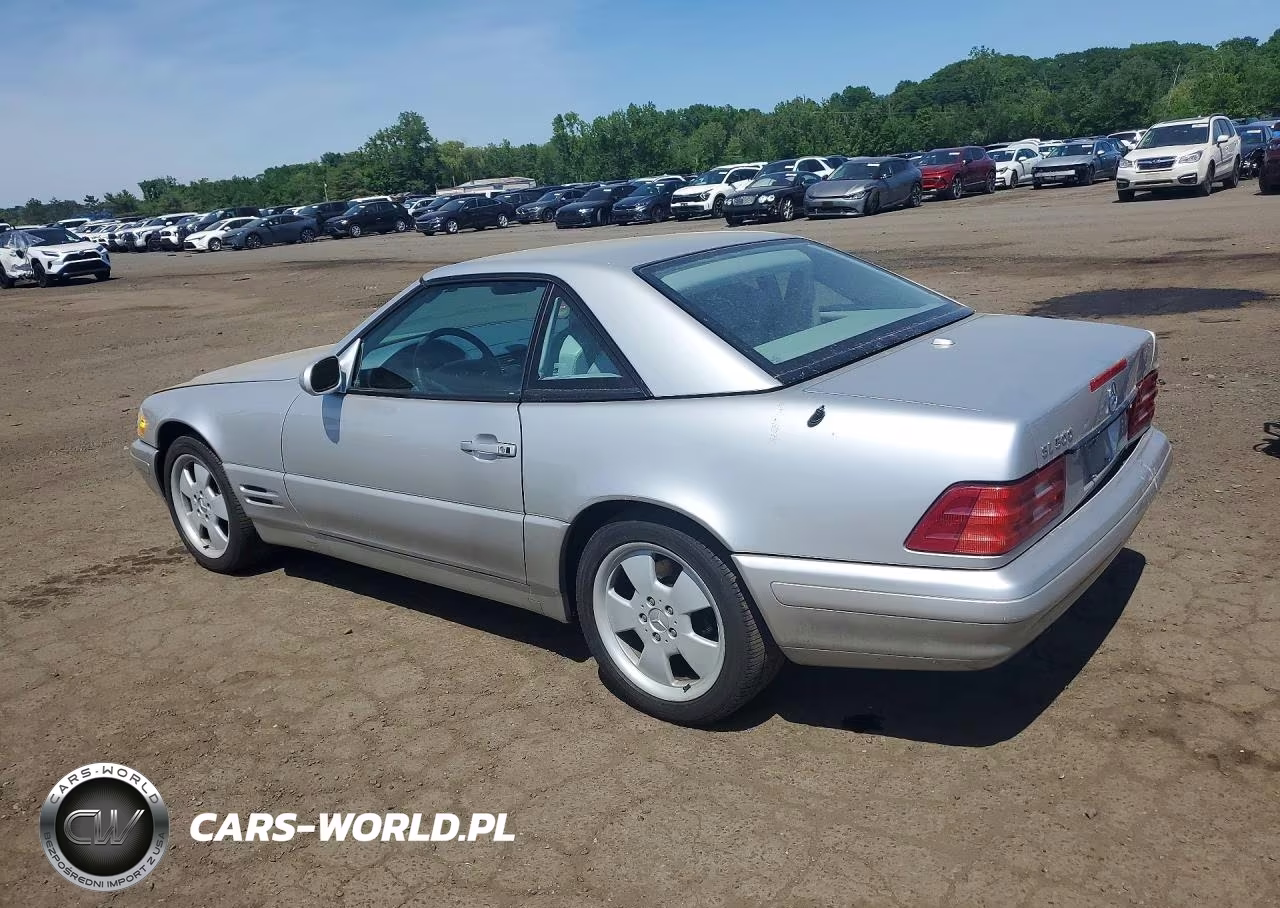 2000 Mercedes-Benz Sl 500 VIN:WDBFA68F2YF190880 - 2