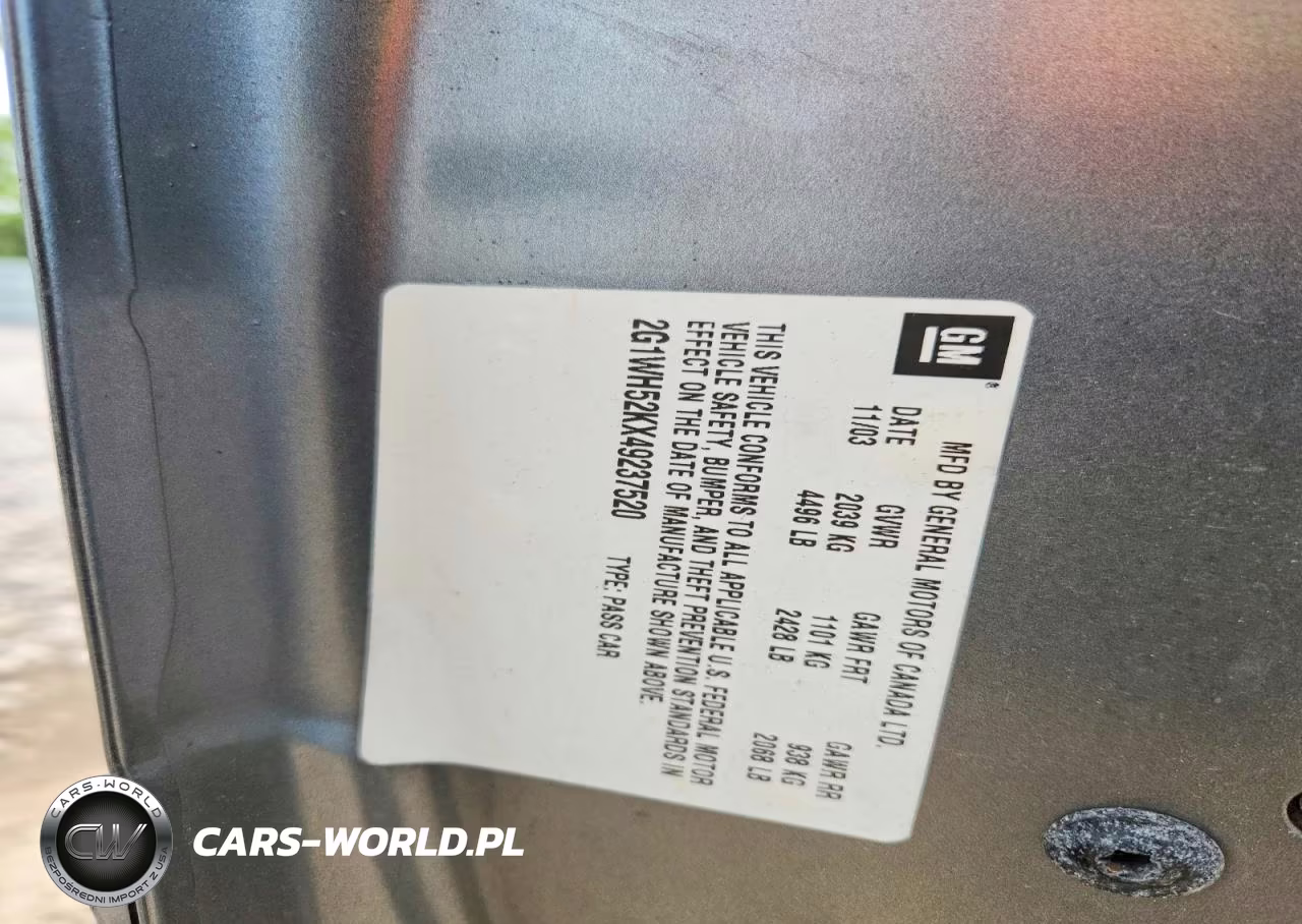 2004 Chevrolet Impala Ls VIN:2G1WH52KX49237520 - 12