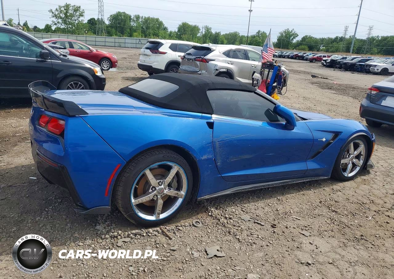 2014 Chevrolet Corvette Stingray 2Lt VIN:1G1YD3D74E5132052 - 3