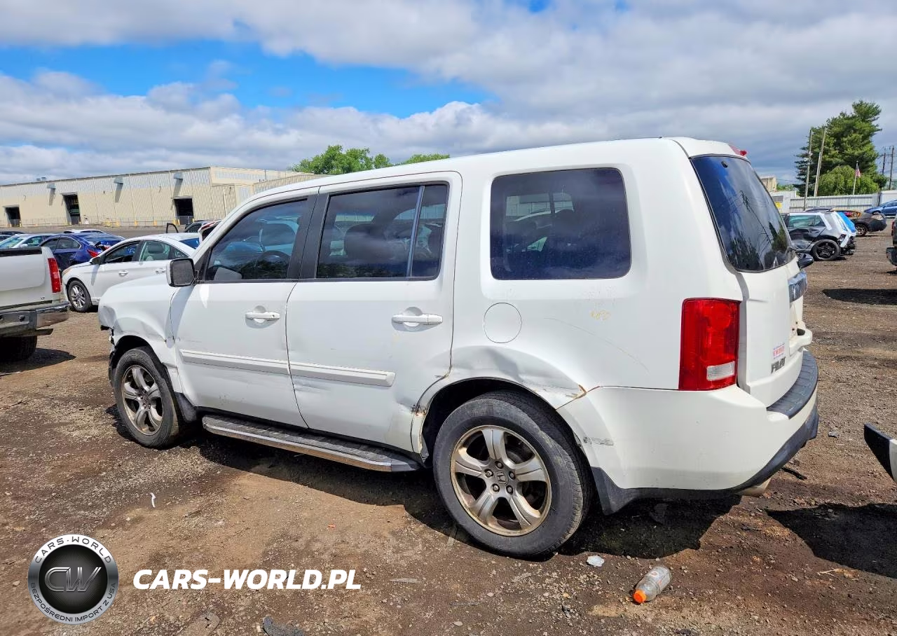 2012 Honda Pilot Ex VIN:5FNYF4H44CB077718 - 2