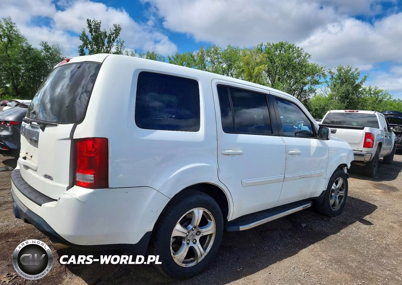 2012 Honda Pilot Ex VIN:5FNYF4H44CB077718 - 3
