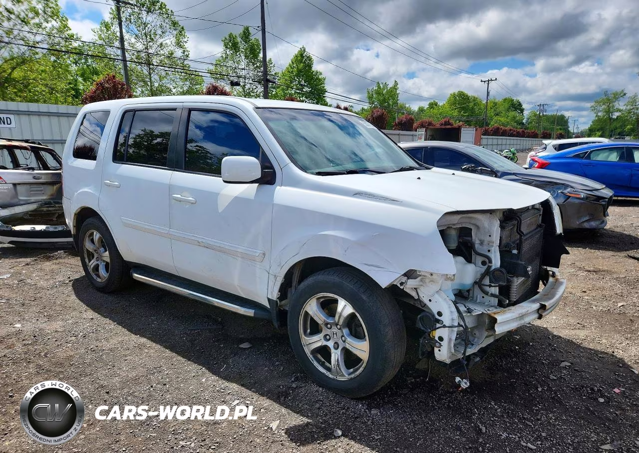 2012 Honda Pilot Ex VIN:5FNYF4H44CB077718 - 4