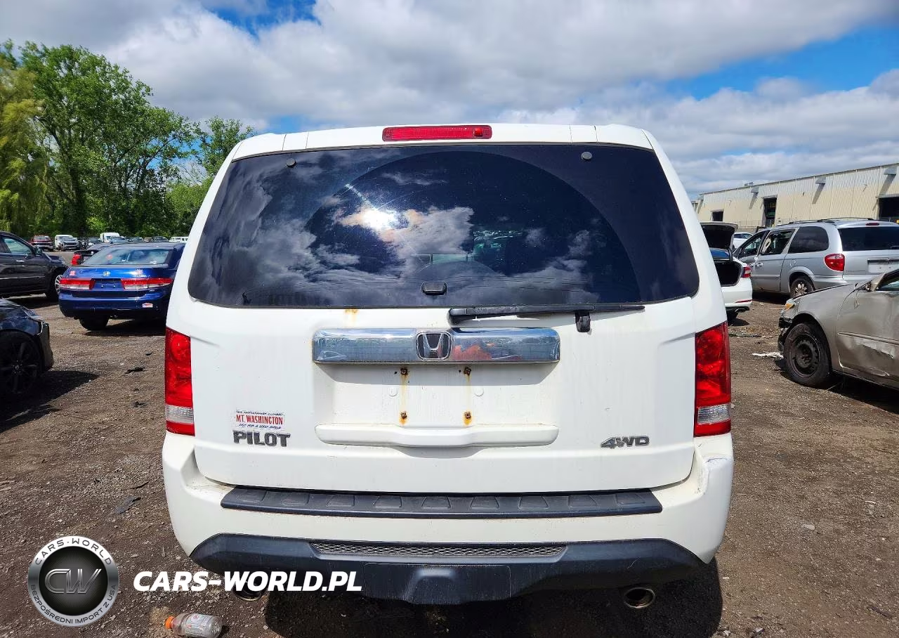 2012 Honda Pilot Ex VIN:5FNYF4H44CB077718 - 6