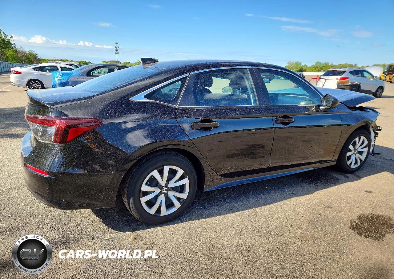 2025 Honda Civic Lx VIN:2HGFE2F23SH537378 - 3