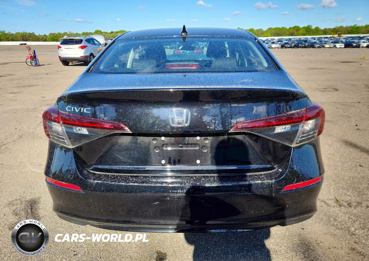 2025 Honda Civic Lx VIN:2HGFE2F23SH537378 - 6