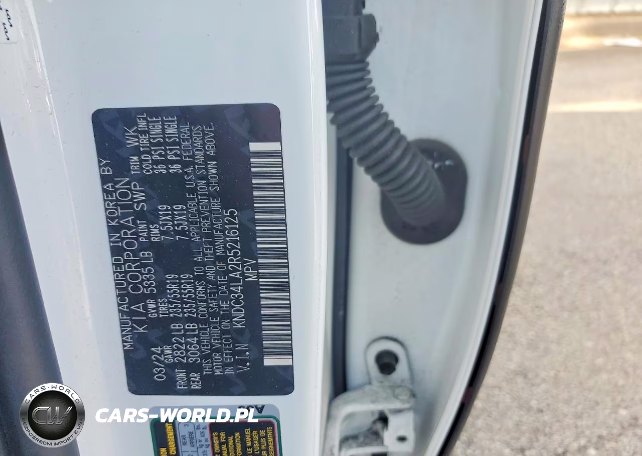 2024 Kia Ev6 Wind VIN:KNDC34LA2R5216125 - 14