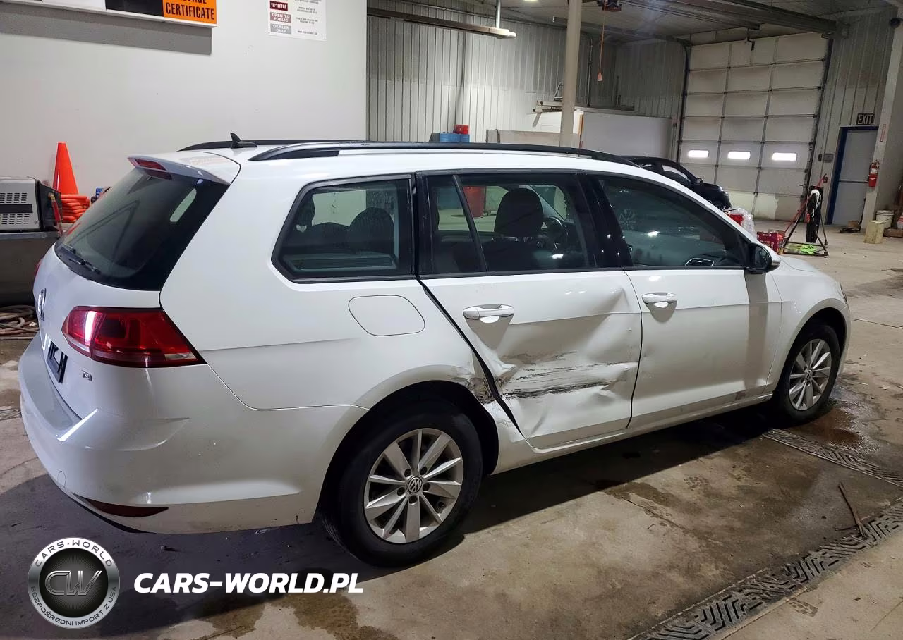 2017 Volkswagen Golf Sportwagen S VIN:3VWC17AU5HM503310 - 3