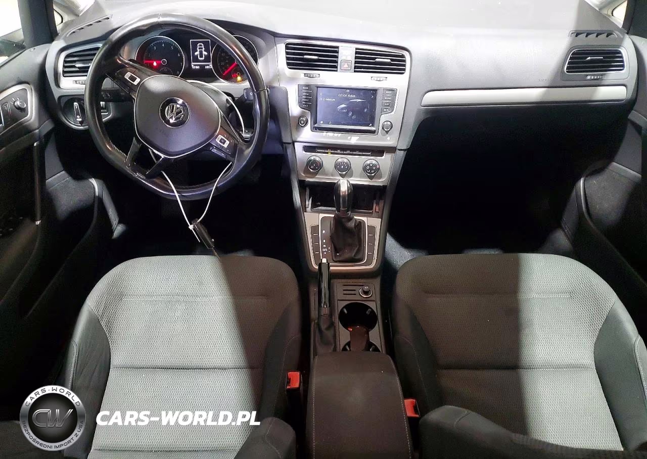 2017 Volkswagen Golf Sportwagen S VIN:3VWC17AU5HM503310 - 8