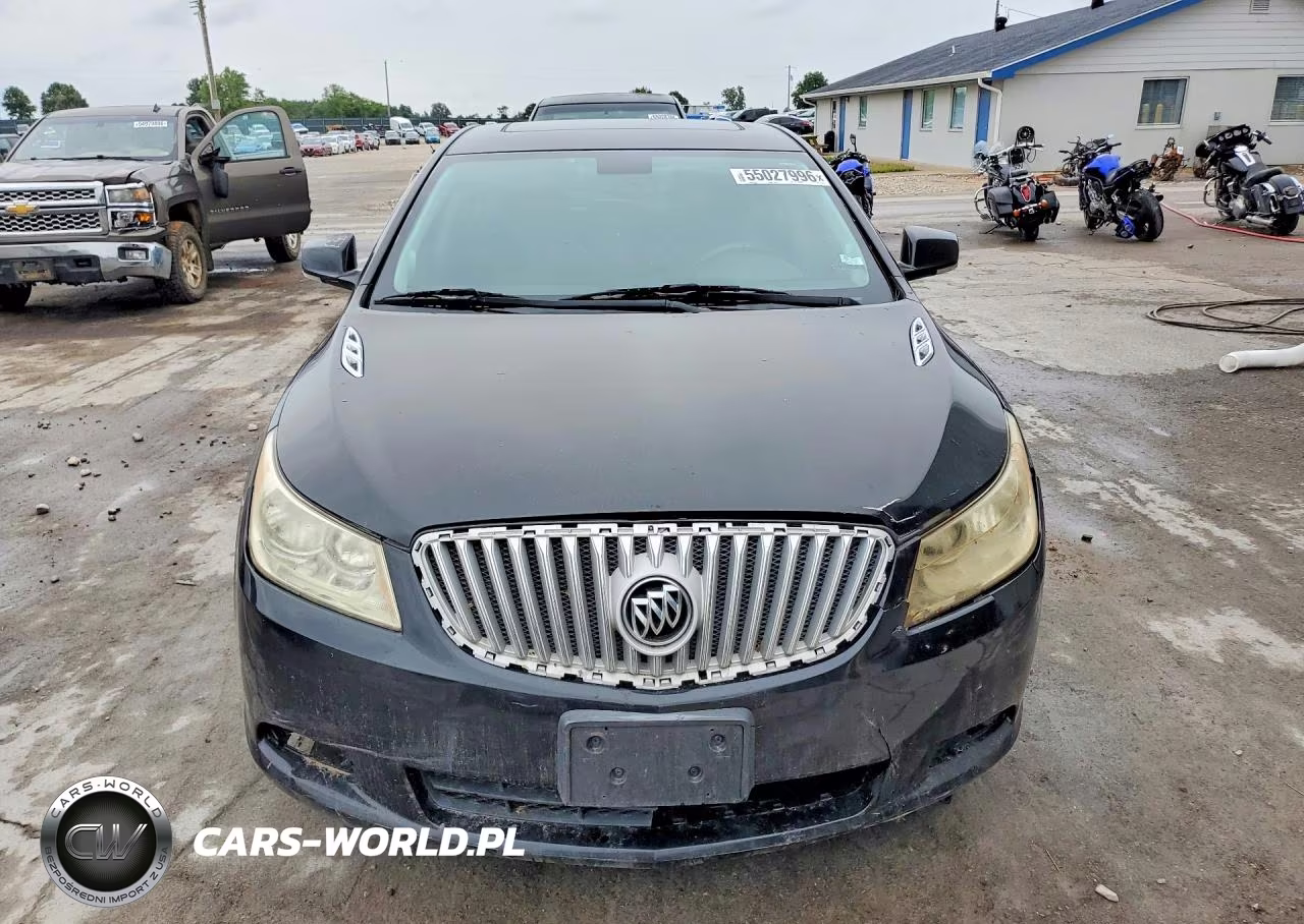 2010 Buick Lacrosse Cxs VIN:1G4GE5EVXAF223576 - 5
