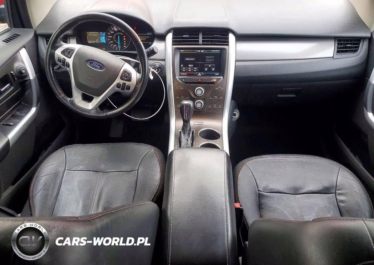 2012 Ford Edge Sel VIN:2FMDK4JC1CBA81438 - 8