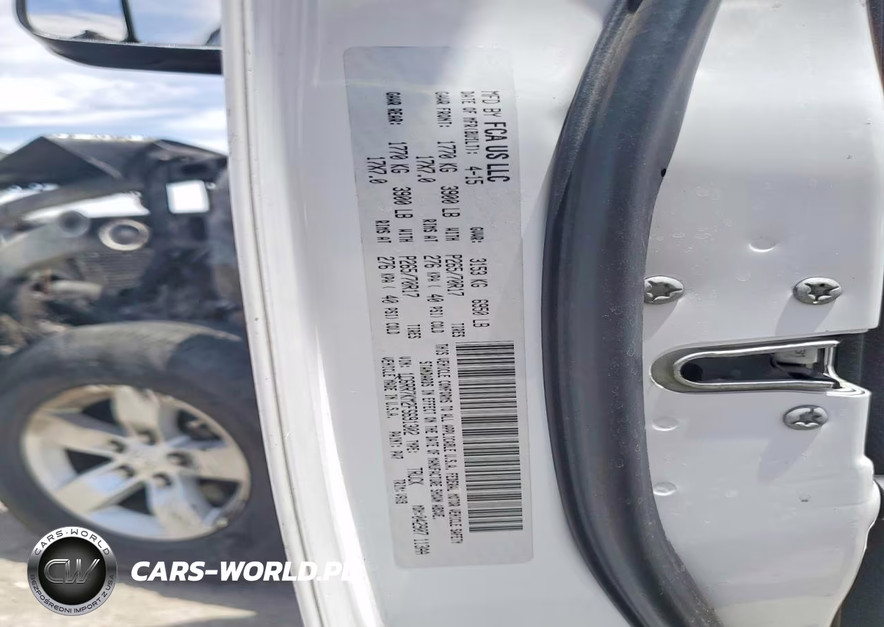 2015 Ram 1500 St VIN:1C6RR7KM2FS691302 - 12