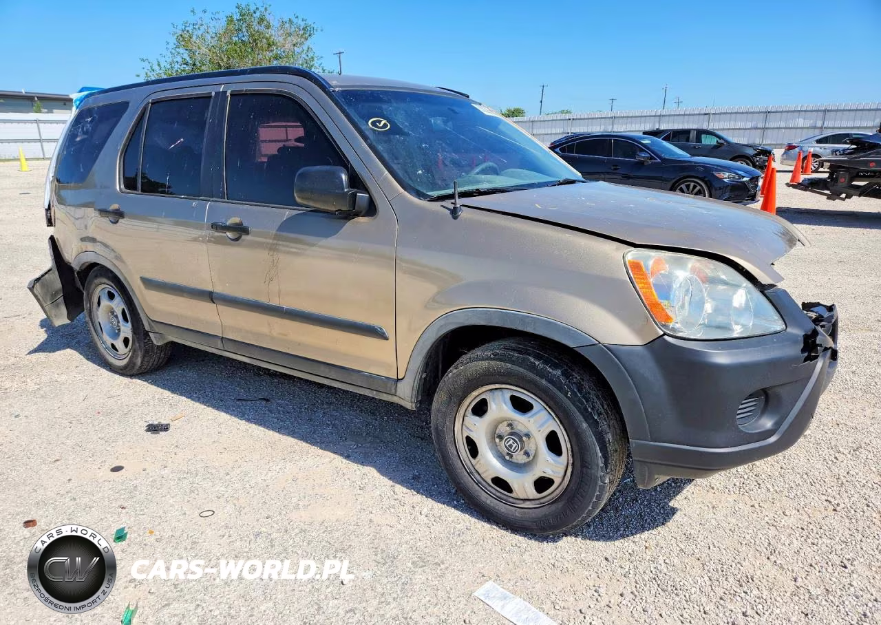 2006 Honda Cr-V Lx VIN:JHLRD685X6C023018 - 4