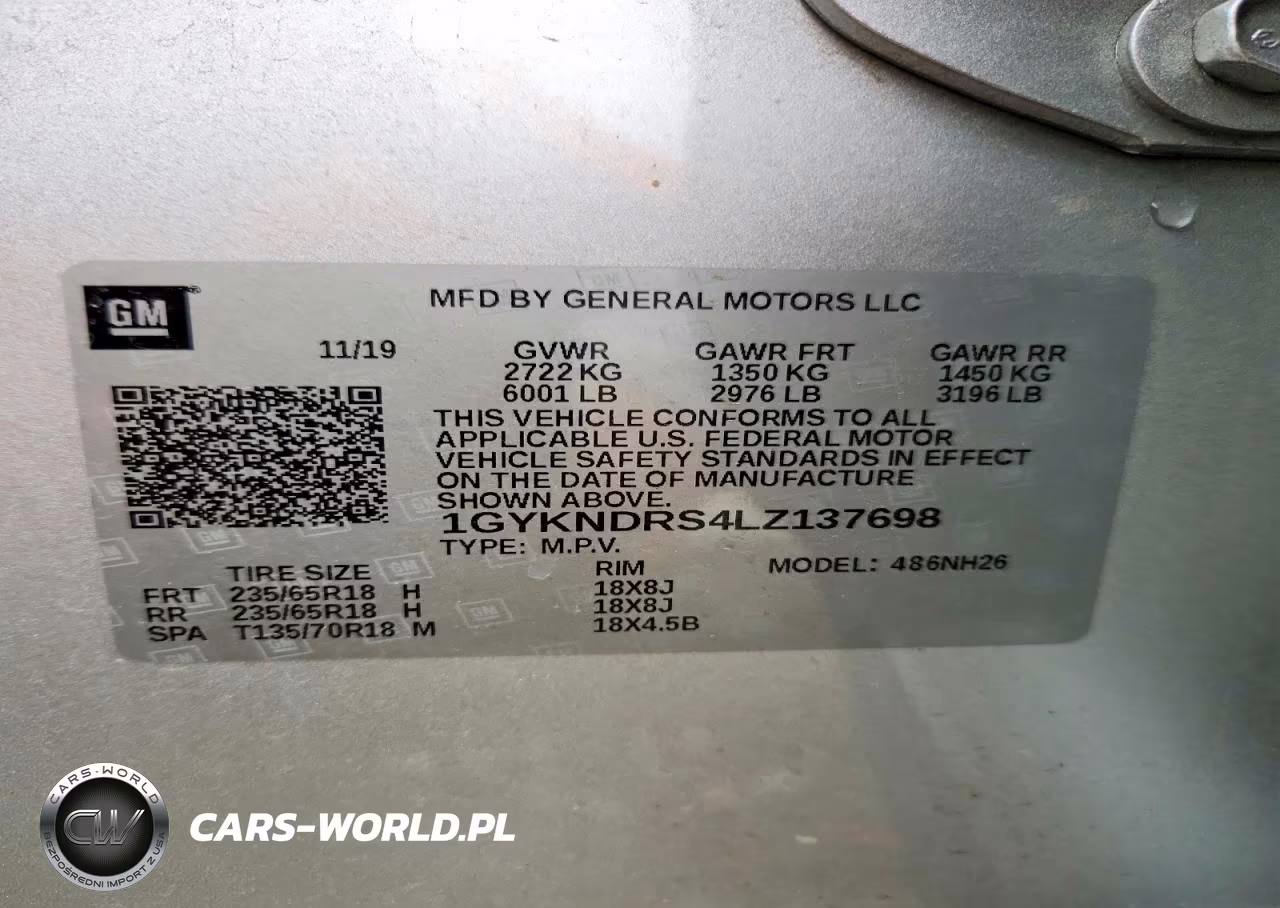 2020 Cadillac Xt5 Premium Luxury VIN:1GYKNDRS4LZ137698 - 13